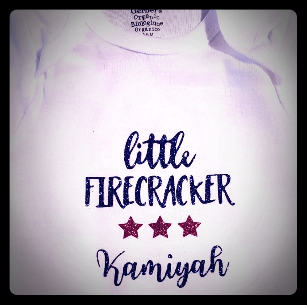 Fourth of July Baby Onesie